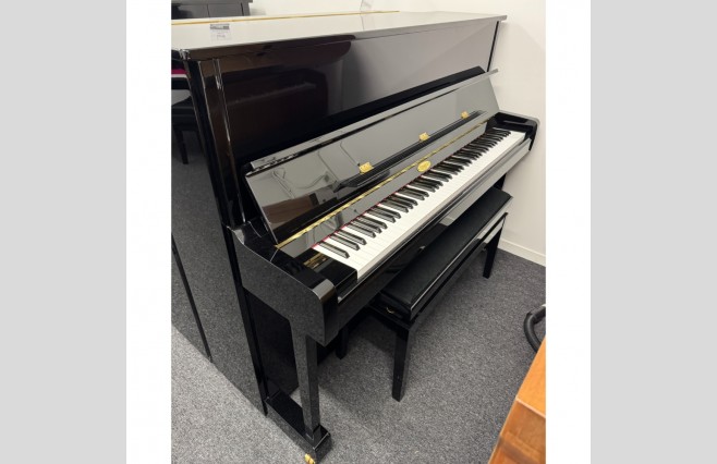 Kemble K121CL Upright Piano | Polished Ebony Finish | UK Delivery In Days | Warranty | P/X | Finance Options | Includes Stool, Home Tuning | Used | Serial Number J30267220 - Image 4